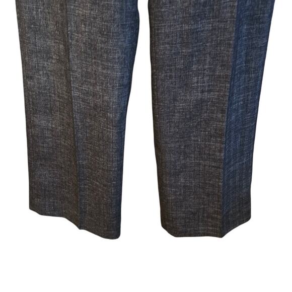 Le Suit Petite Tweed Look Grey Lined Pants Size Ladies 6p EUC 100% polyester - Picture 8 of 12